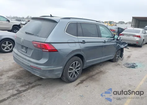 2021 Volkswagen Tiguan 2.0T Se/2.0T Se R-Line Black/2.0T Sel из США, поврежденный, VIN 3VV3B7AX9MM034390